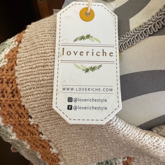 Love Riche Multicolor Striped Cardigan - Picture 3 of 4